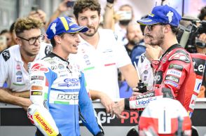 【MotoGP】バニャイヤ、来季チームメイトのマルケスに助言「タルドッツィの天気予報は信じちゃダメ」