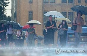 韓国・ソウル北東部にも大雨注意報　東大門区など8区