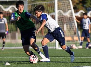 「試合でも一番目立てるように」。U-17日本代表MF川崎幹大(札幌U-18)は一足早いプロでの経験が刺激に