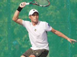 今井慎太郎、熊坂拓哉らシード勢4人が揃ってシングルス2回戦へ [M25UCHIYAMA CUP WEEK2／テニス]