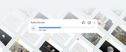 グーグル「NotebookLM」、文章をAIが読み上げて会話にする新機能「Audio Overview」