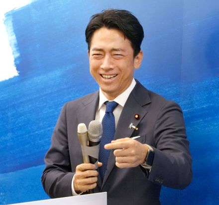 小泉進次郎氏、自民党総裁選で届け出順４番に「フルスイングで４番バッター」