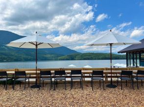 白馬山麓に今夏オープン！ 青木湖畔の絶景カフェで、大自然に溶け込むように過ごす休日