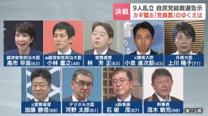 ９人が乱立　自民党総裁選告示　カギを握るのは「党員票」　北海道の自民党員…不信感を払しょくする“新しい顔”に期待　　　　　　