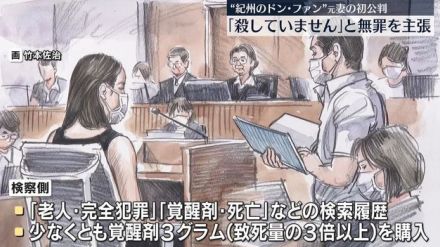 “紀州のドン・ファン”殺害事件　初公判で元妻「殺していない」と無罪を主張