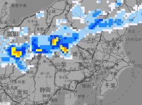 関東甲信　きょうも最高気温は35度前後まで　昼過ぎから夜遅くにかけて雷を伴って非常に激しい雨の降る所も　警報級の大雨となる可能性