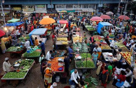 インドＣＰＩ、8月は前年比＋3.65％に加速　中銀目標は下回る