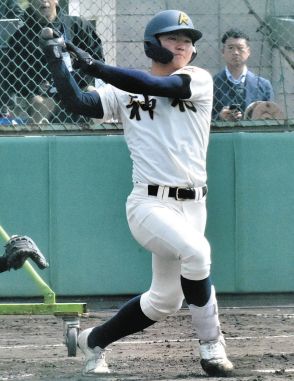 神村学園の正林輝大がプロ志望届を提出、高校通算19発