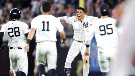 【MLB】ヤンキースが延長戦を制す　ソトのタイムリーでサヨナラ勝ち　Rソックス・吉田正尚は代打で凡退