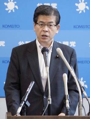 公明幹事長「衆院選近いと想定」　後継代表の資質は何よりも勝利