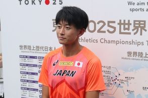 【陸上】東京世界陸上まであと1年！佐藤拳太郎「世界の選手が東京への思いを持っている。絶対に成功させたい」