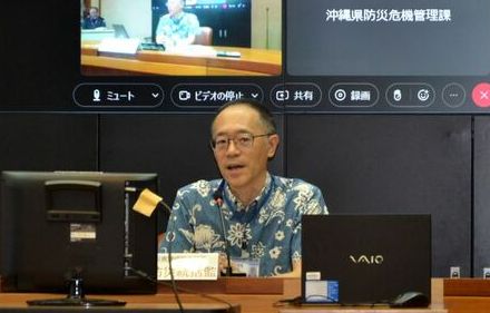 玉城デニー知事「暴風・強風に備え、高波に警戒を」　台風13号、沖縄地方への接近で