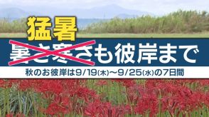 ことしは『猛暑も彼岸まで』　厳しい暑さ続き「彼岸の頃からちょっとマシ」　“ゲリラ豪雨”への警戒も重要【片平気象予報士解説】