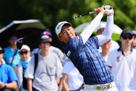 兄弟子・松山英樹の銅メダルに刺激！　岩崎亜久竜が2位浮上「パットが凄く良かった」ツアー2勝目狙える