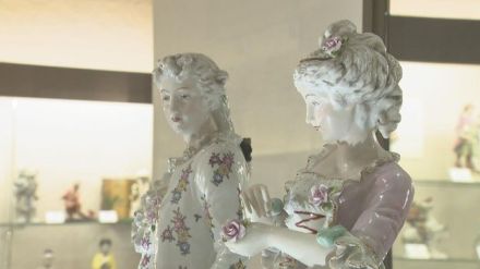 色あせない当時の魅力「華麗なる陶人形展」始まる 名古屋・東区横山美術館