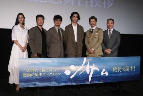 緒形直人　寛一郎を絶賛「持っている華がある」　映画「シサム」公開初日舞台あいさつで