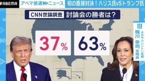 トランプ氏「移民のせいで犯罪が増加している」→司会者「FBIによれば凶悪犯罪は減っている」→トランプ氏「FBIが間違ってる」→ハリス氏「必要なのは未来に向かって進むこと」…討論会を分析