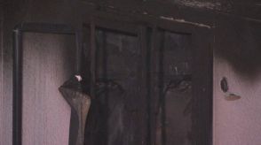 焼け跡から性別不明の一人の遺体 この部屋に住む住人か アパートの一室が全焼する火事 岐阜・北方町