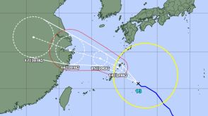 台風13号　このあとの進路と沖縄地方の波、雨、風を詳しく