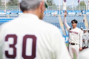 東京６大学秋季リーグ開幕　選手宣誓を務めた早大・印出太一主将が「今でも忘れない」無力感