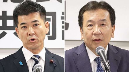 泉氏「連立構想必要」vs.枝野氏「力強さ示せぬ」　立民代表選、政権の在り方巡り論戦　　今週の野党