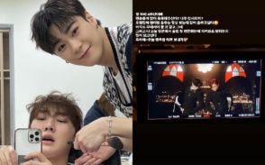 ASTRO ユンサナ、ムンビンさんとのユニットデビュー4周年を迎え…恋しさを明かす「とても会いたい」