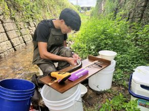 移住しウナギの生態調査　非致死的な手法の確立も　東大博士課程前田達彦さん