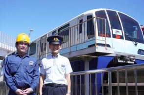 東京モノレール、開業60年前を再現したラッピング列車お披露目。車内は“歴史写真館”に。9月15日から運行