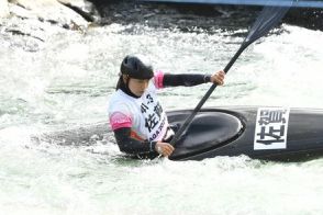 【速報】＜国スポ＞佐賀県勢初の優勝は矢澤亜季（昭和飛行機都市開発）　カヌー・スラローム25ゲート成年女子カヤックシングル