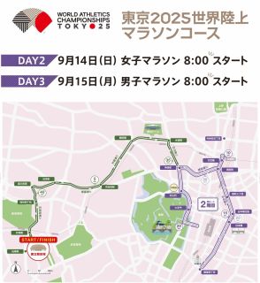 東京２０２５世界陸上のマラソン・競歩コース発表　パリ五輪代表の小山直城「スピード勝負になるかな」