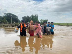 台風被害、ミャンマーで160人超死亡か　各地で洪水、不明者も多数