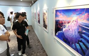 絵師100人展14大阪展が開幕