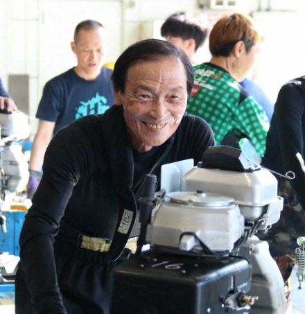 【江戸川ボート　マスターズリーグ第5戦】77歳高塚清一　最年長1着記録を自ら更新「たまたまだよ」