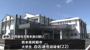 実習先の保育園で園児へわいせつ未遂か 熊本・阿蘇市の大学生（22）を逮捕