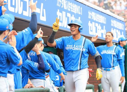 日本ハム・水谷が今季4度目先頭弾　ミスターファイターズ以来26年ぶり快挙に「僕の仕事」