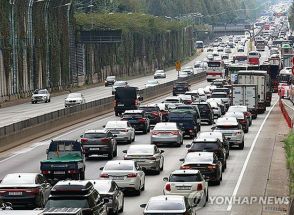 高速道路の下り混雑ピーク　ソウル→釜山7時間半＝韓国連休2日目