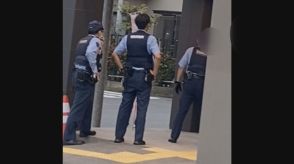 ドラレコが捉えた刃物男　銃刀法違反容疑で現行犯逮捕　福島