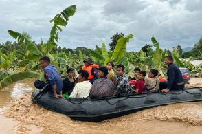 ミャンマーで洪水、74人死亡 国営メディア