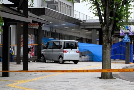 「殺すつもり」車で父親はねる、殺人未遂疑いで男を現行犯逮捕　9月15日、福井県越前市のハピライン武生駅前　父親は左足首骨折