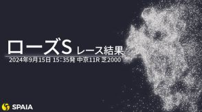 【ローズS結果速報】クイーンズウォークが重賞2勝目で秋華賞に弾み　2着チェレスタ、3着セキトバイーストまで優先出走権確保