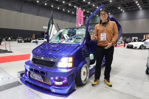 娘から譲り受けた通勤車スズキ「ワゴンR」がシザーズ4ドア仕様に！…『ワイスピ』スポコン&ハチマル仕様で「DSU東西王座決定戦」受賞歴あり