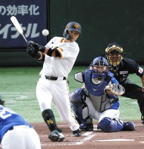 先制すれば勝率.785…2連敗中の巨人が初回2点先制 吉川が中前適時打、浅野がフェン直適時二塁打