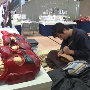 伝統の技が光る　県内約20の工房が集まり「みやざきの工芸品展」