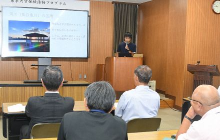 「街」がない千葉・白子　地域活性化、どうしたら…東大生が提言