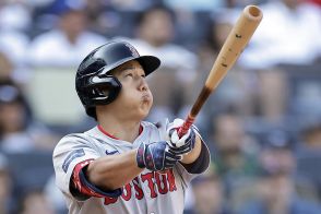 吉田正尚、３試合連続安打　敵地ヤンキース戦「６番DH」で４打数１安打