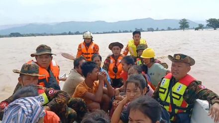 【ミャンマー】洪水でミャンマー74人死亡、89人不明