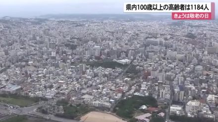 きょうは敬老の日　県内の１００歳以上の高齢者は１１８４人　沖縄県