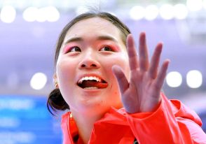 やり投げの北口榛花が帰国　パリ五輪金＆ダイヤモンドリーグ・ファイナル２季連続優勝