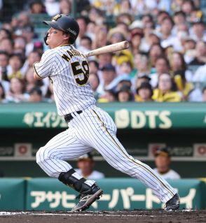 【阪神】６回に２点先取　前川右京の犠飛で先取点＆パスボールの間に追加点　