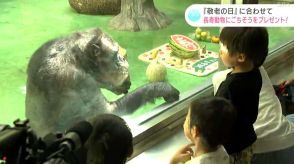 国内最高齢のチンパンジーなどに「ごちそう」をプレゼント!高知市の動物園でご長寿動物をお祝い!長寿の秘訣は?【高知】